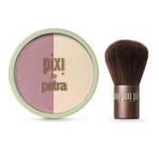Pixi Beauty blush Duo + Kabuki Rose Gold