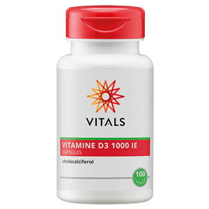 Vitals Vitamine D3 1000 ie Capsules