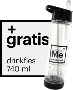 Gratis exclusieve Mesoestetic drinkfles Gratis exclusieve Mesoestetic drinkfles
