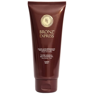 Bronz'Express Tinted Gradual Self-tanning Gel