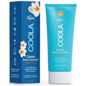 Coola Classic Body Organic Sunscreen Lotion SPF 30 Tropical Coconut