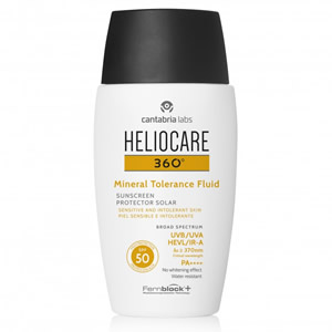 Heliocare 360° Mineral Tolerance Fluid SPF 50