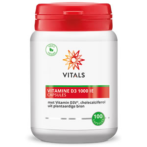 Vitals Vitamine D3 1000 ie Capsules