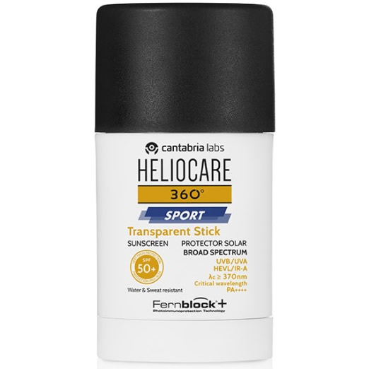 Heliocare 360° Sport Transparant Stick SPF 50+