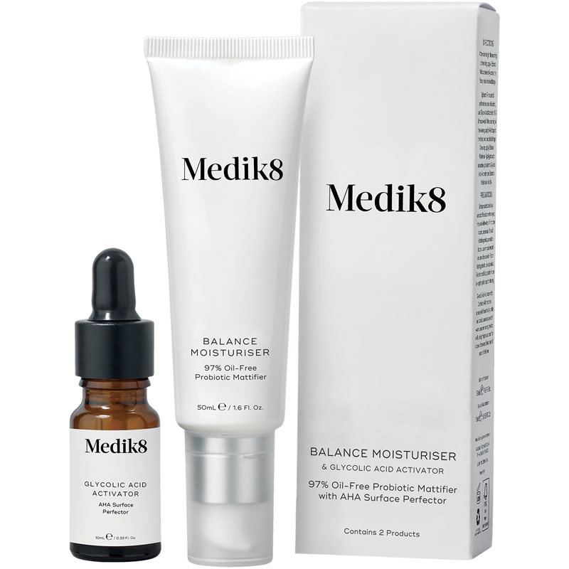 Medik8 Balance Moisturiser & Glycolic Acid Activator
